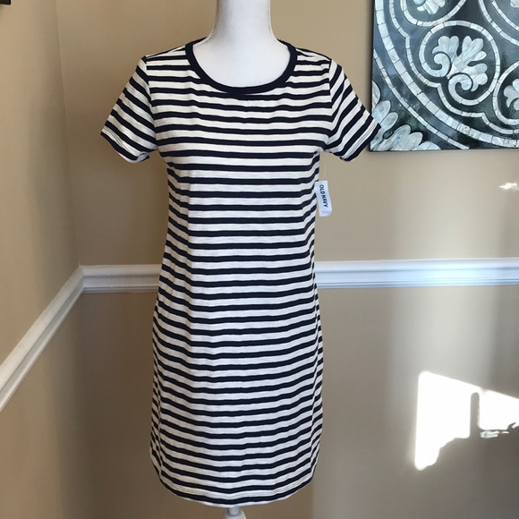 old navy slub knit tee dress
